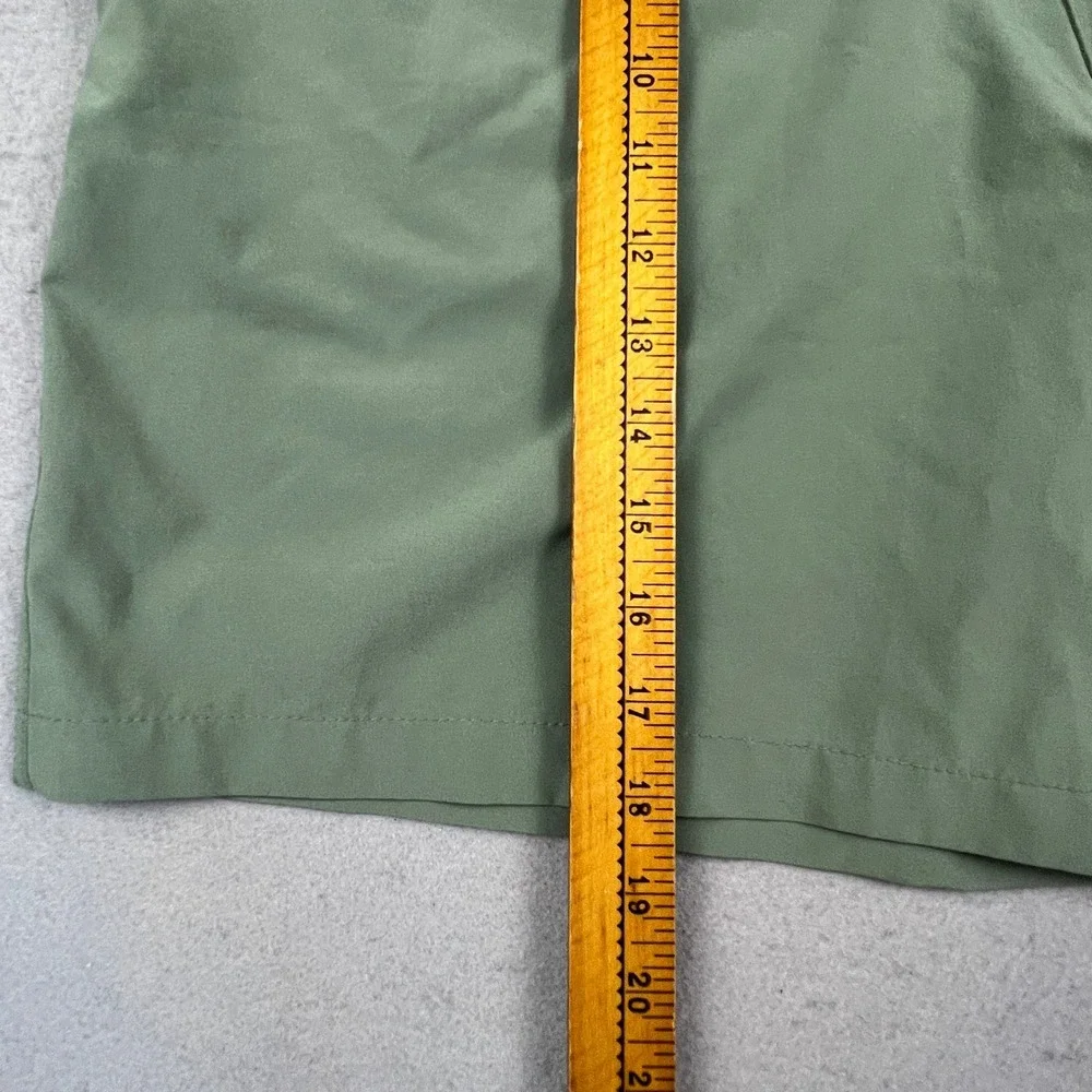 Burlebo Performance Shorts Mens XL Green Fishing Hiking Outdoor Everyday Sporty